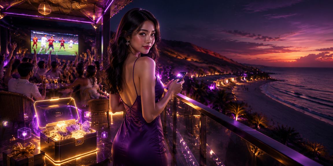 Người dùng trải nghiệm casino trên thiết bị di động tại bãi biển Mũi Né